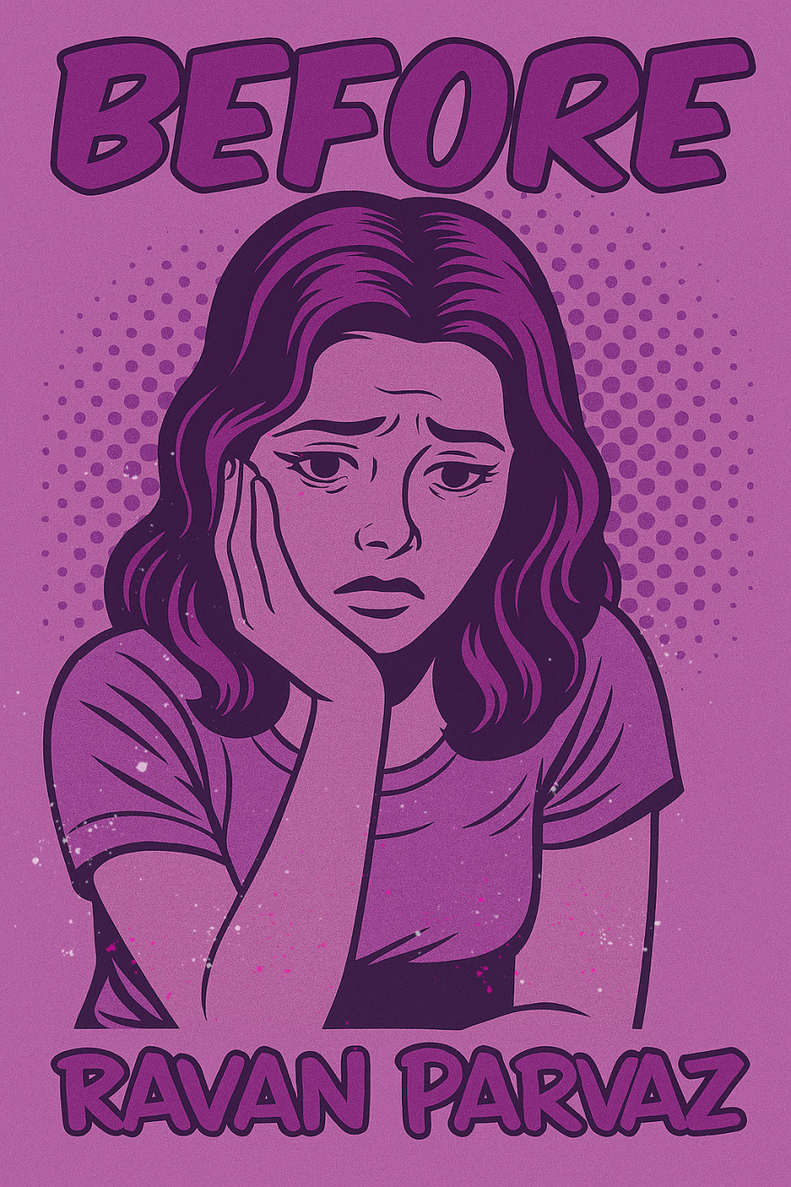 Ravan Parvaz Articles on Blog-Before After